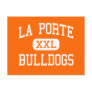 La Porte - Bulldogs - High School - La Porte Texas Postcard