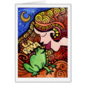 La Rana / The Frog Loteria Card