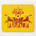 La Roja Twin Toros Raging Bulls futbol kings mousepads