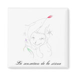 La sensation de la sirène magnets