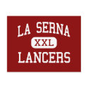 La Serna - Lancers - High - Whittier California postcards