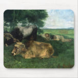 La Siesta Pendant la saison des foins , 1867, mousepads