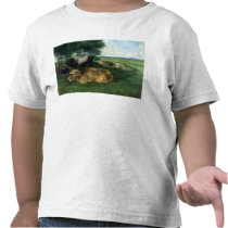 La Siesta Pendant la saison des foins , 1867, Tshirt