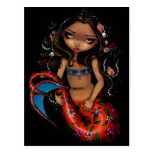 "La Sirena" Postcard