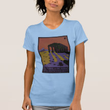 La Syrie Et Le Liban Palmyre France Vintage Art Tee Shirt