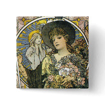 "La Tosca"(detail) by Alphonse Mucha