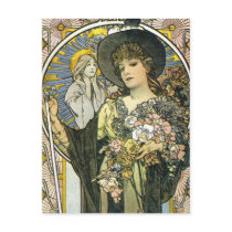 "La Tosca"(detail) by Alphonse Mucha