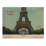 la Tour Eiffel, 1928 - Postcard
