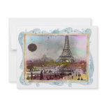 La Tour Eiffel invitations