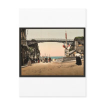 La Trauchee des Anglais, Granville, France vintage Postcards