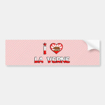 La Verne, CA Bumper Sticker