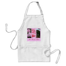 La Vie en Rose flower apron