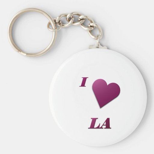 LA -- Wine Keychain