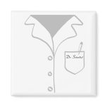 Lab coat magnet - fully customisable!