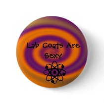 Lab Coats Are Sexy, l Button