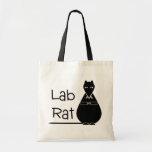 Lab Rat tote bag or book bag