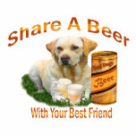 Lab Shares A beer Polo Shirt