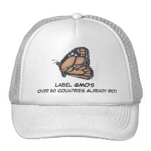 Label GMO's Monarch Butterfly Hat