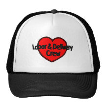 Labour and Delivery Crew (Heart) Trucker Hat