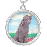 Labradoodle and Butterfly Necklaces