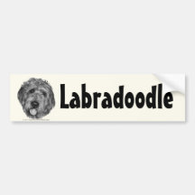 Labradoodle Bumper Sticker