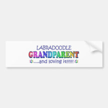 LABRADOODLE BUMPER STICKERS