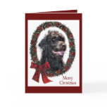 Labradoodle Christmas Gifts Greeting Cards