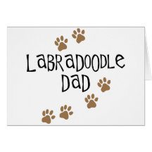 Labradoodle Dad Greeting Cards