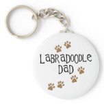 Labradoodle Dad keychains