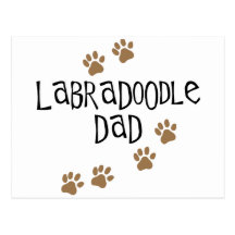 Labradoodle Dad Postcards