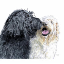 Labradoodle Love Sculpture photo sculptures