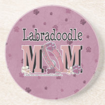 LabraDoodle MOM Drink Coaster