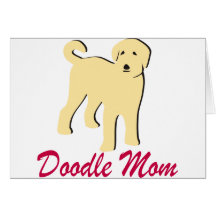 Labradoodle Mum Card