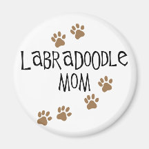 Labradoodle Mum Fridge Magnet