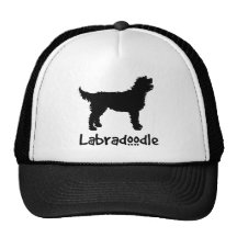 Labradoodle w/ Cool Text Trucker Hats
