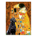 Labrador 4 (black) - The Kiss Postcard