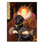 Labrador (black) - Queen Post Card