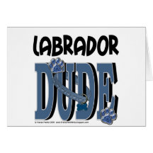 Labrador DUDE Cards