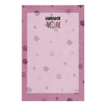 Labrador MOM Custom Stationery