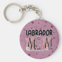 Labrador MOM Keychains