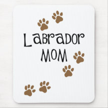 Labrador Mum Mouse Pads