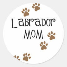 Labrador Mum Stickers