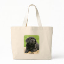 Labrador puppy 9Y267D-109 Tote Bags