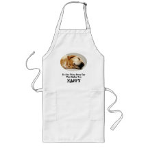 Labrador Retriever and Cat Apron