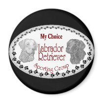 Labrador Retriever Art Gifts Fridge Magnet