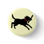 Labrador Retriever (Black) buttons