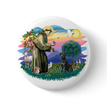 Labrador Retriever (black) Pinback Buttons