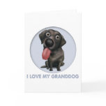 Labrador Retriever (Black) Granddog cards