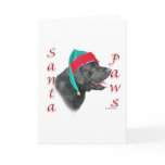 Labrador Retriever (blk) Santa Paws