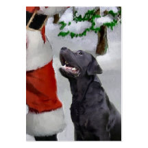 Labrador Retriever Christmas Gifts Business Card Templates
